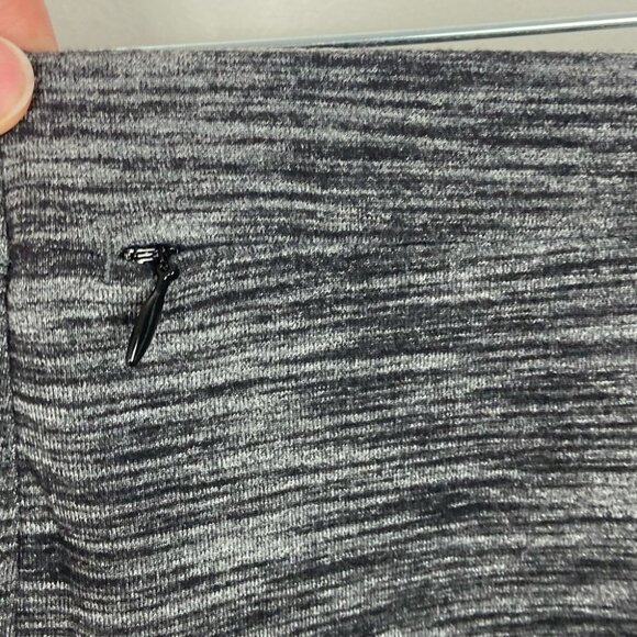 Lululemon Yoga Haven Skirt Grey‎ Mini Ruched Size 2 Pull On Minimalist Capsule - Picture 8 of 9